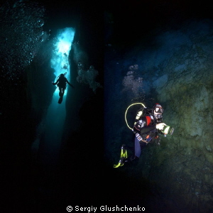 Cavediving by Sergiy Glushchenko 
